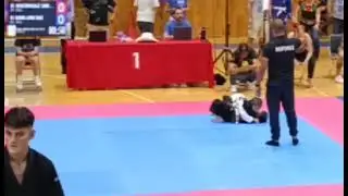 Josu&eacute; vs Renata/ Infantil Gi / U6 -27kg / Campeonato Estatal Jiujitsu Yucat&aacute;n 2025