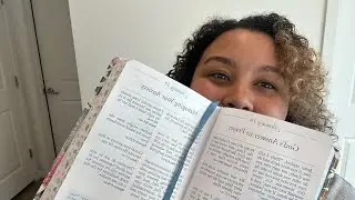 Reading a beautiful poem & a Christian devotional ✝️📖