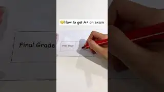 How to get A+ on all exams? #students #grade