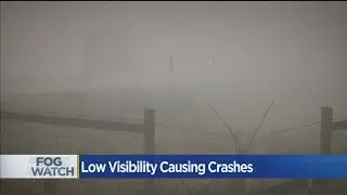 Low Visibility Causing Crashes Around Sacramento