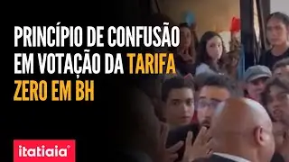 VOTAÇÃO DA TARIFA ZERO EM BH TEM PRINCÍPIO DE TUMULTO NA CÂMARA MUNICIPAL