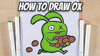 Как нарисовать OX из UglyDolls | Урок рисования