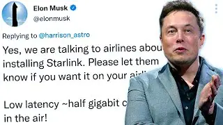 How Starlink Will Provide Faster Internet Speed for Airlines!
