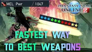 How to get the best early-midgame weapons right away in Phantasy star online 2. Pso2