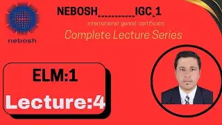 ELEMENT:1 LECTURE 4 IN PASHTO/HSE SUCCESS GUIDE
