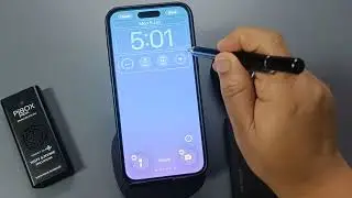 iPhone 16/16 Pro | Как изменить размер часов на экране блокировки iPhone 16/16 Pro (инструкция дл...