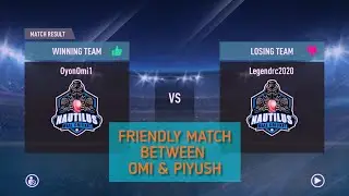 PIYUSH 😎😎 VS OYON OMI || PIYUSH THE LEGEND || REAL CRICKET 20 FRIENDLY MATCH