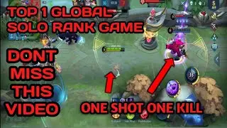 TOP 1 GLOBAL LESLEY ONE SHOT ONE  KILL | MOST AWESOME GAMEPLAY | Jay plays MLBB