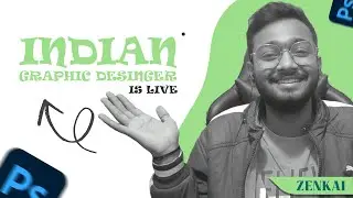 Making Poster/Thumbnails Live | Subscribe karo ! Photoshop Livestream