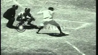 First ever Major League Baseball All Star Game: George Herman 