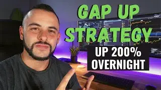 Gap Up Options Trading Strategy | Up 200% on TESLA Overnight!