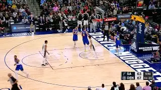 3rd Quarter, One Box Video: Denver Nuggets vs. San Antonio Spurs