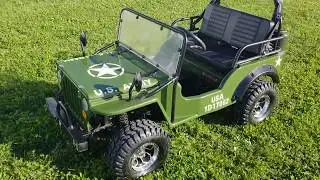 Gas 125cc Mini Golf Cart Little Jeep Mini Truck For Sale From SaferWholesale.com