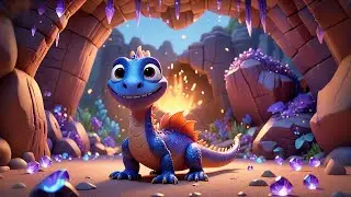 Three Little Dragons Chase the Moon | Magical Dragon Song for Kids | Nursery Rhymes and  Songs
