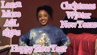 Learn Fun American Sign Language Signs for the New Year