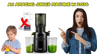 Drink cold juice on hot days, amazing juicer machine 2024