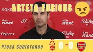 VERY CLEAR PENALTY | Arteta FRIOUS  😡 | Nottingham Forest 0-0 Arsenal