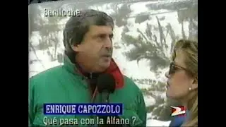 DiFilm - Enrique Capozzolo sobre que pasa con Graciela Alfano (1994)