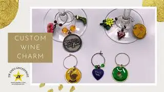 Custom Wine Charms Wholesale | Stylish & Functional Branding Solutions | Jin Sheu