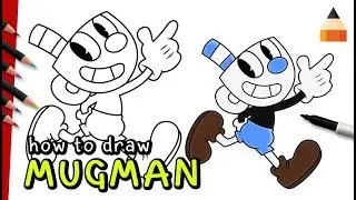How To Draw Mugman | Drawing Game Characters