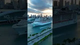 MSC Divina leaving PortMiami