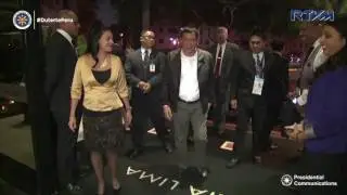 Arrival in Lima, Peru 11/17/2016