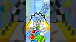 Runner Coaster LVL 30 Gameplay FUN GAME #shorts #RunnerCoaster #fungames #viralvideo