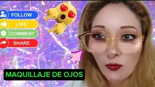 MAQUILLAJE DE OJOS Y CONTANDO CHISME DE DONALD TRUMP