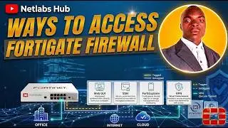 How to Access a FortiGate Firewall In GNS3  | Web GUI, SSH, Console & VPN | Basic Configuration Lab