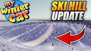 NEW SKI HILL RALLY RACE AFTER UPDATE in MY WINTER CAR