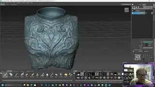 3DS Max to Mudbox - Full process Part 5 Painting in Mudbox