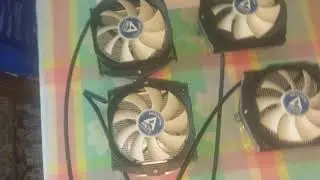 x4 alpine 64 plus connected to use as your active cooling for your vero series 29 COB x4