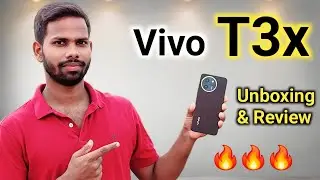 Unboxing The VIVO T3x 5G Smartphone || Killer 5G Smartphone At This Price 🔥🔥🔥