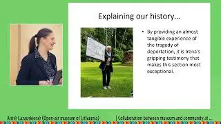 Aistė Lazauskienė - Presenting the history of Soviet deportations to Siberia