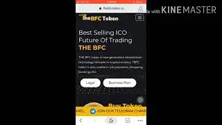 The BFC token withdrawal prof.