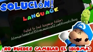 Cómo Solucionar el Error de la Carpeta Lang - Cambiar el Idioma - Tutorial Cortito XD