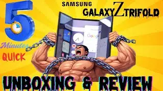 Samsung Galaxy Z Trifold Unboxing & Review