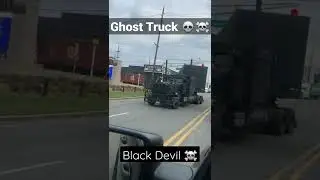 Ghost Truck ☠💀 भूतिया डरावना ट्रक 👹 #truck #ghost #shorts