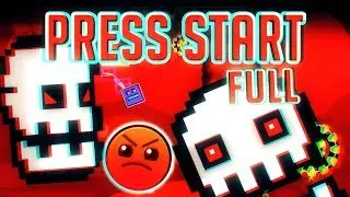 Geometry Dash - Press Start Full - Злая черепушка