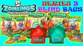 ULTIMATE SURPRISE  ZOMLINGS TOYS Series 3 Huge Surprise Blind Bags Toy Review Unboxing