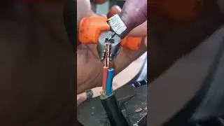 Unbelievable Wire Welding Tricks! #electrician #electric #diy  #safety #wiringtips #wiringtricks