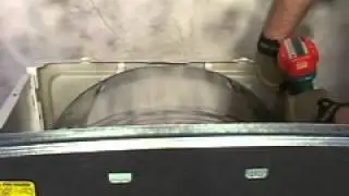 GE PROFILE Front Panel Removal Dryer