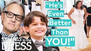 Monte Turns Bride's Fashionista Son Into A Monte Junior | Say Yes To The Dress Atlanta