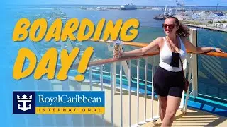 Boarding Mariner of the Seas on Brian's Birthday - Royal Caribbean Cruise Vlog - Day 1