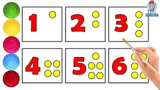 Learn Number counting123 number names | 1to 20 numbers | 123 learning for kids | counting numbers