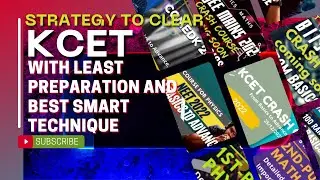 KCET SAMCLASSES KCET 2024 KCET TIPS & TRICKSKCET RANK BELOW 100 KCET 2024 KCET CRASH COURSE