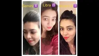 Air Moon Signs- GEMINI, LIBRA, AQUARIUS and the way they do their Make-up!