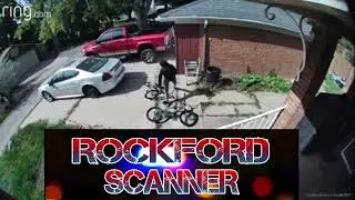 Rockford Scanner:   Suspect steals a bicycle on camera in Rockford, IL
