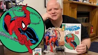 Распаковка статуэтки Человека-паука Amazing Spider-Man 301 от McFarlane #spiderman #mcfarlanetoys