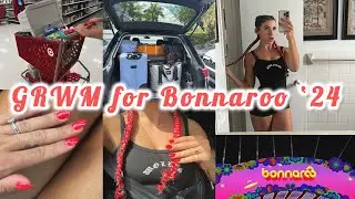 get ready w/ me for Bonnaroo music festival!!